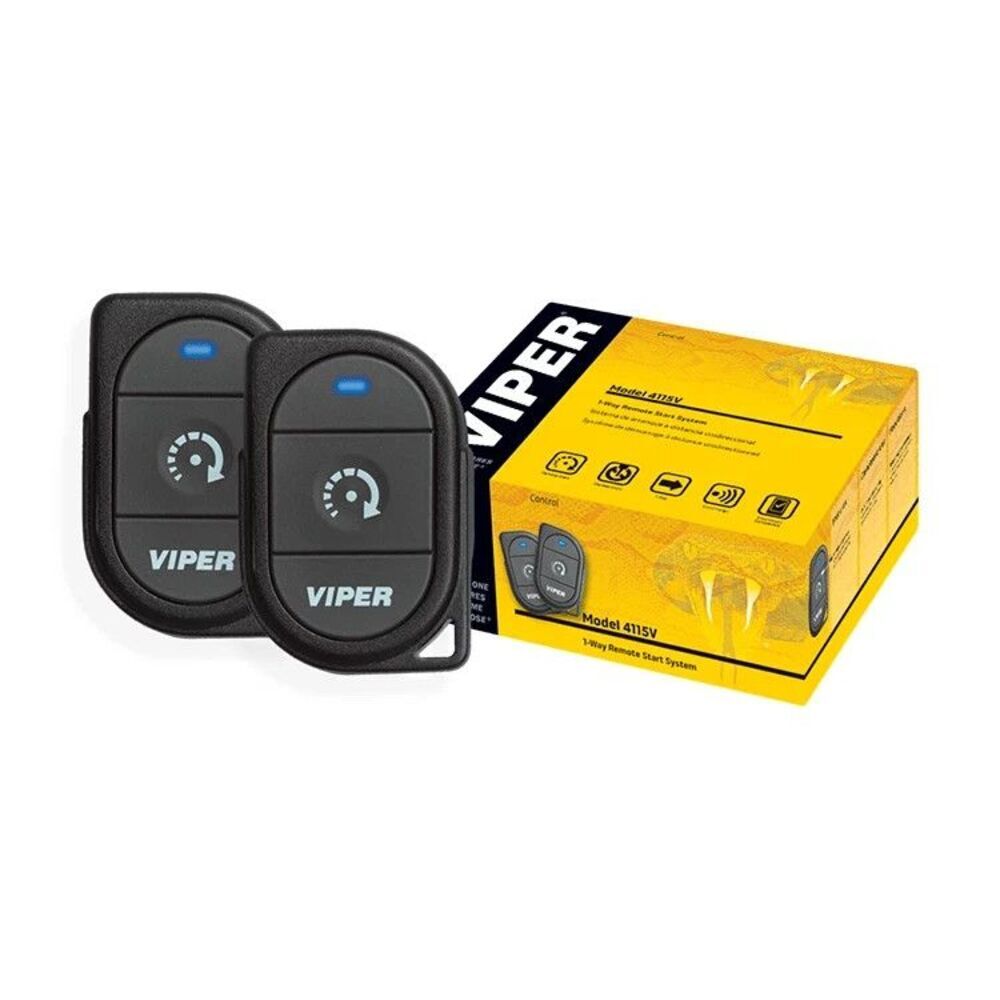 VIPER 4115V 1-Way One Button Remote Start System 2 Remotes NEW